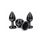 Noir™ Stainless Steel Plug Set
