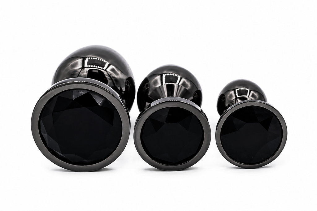 Noir™ Stainless Steel Plug Set