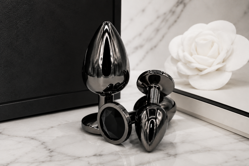 Noir™ Stainless Steel Plug Set