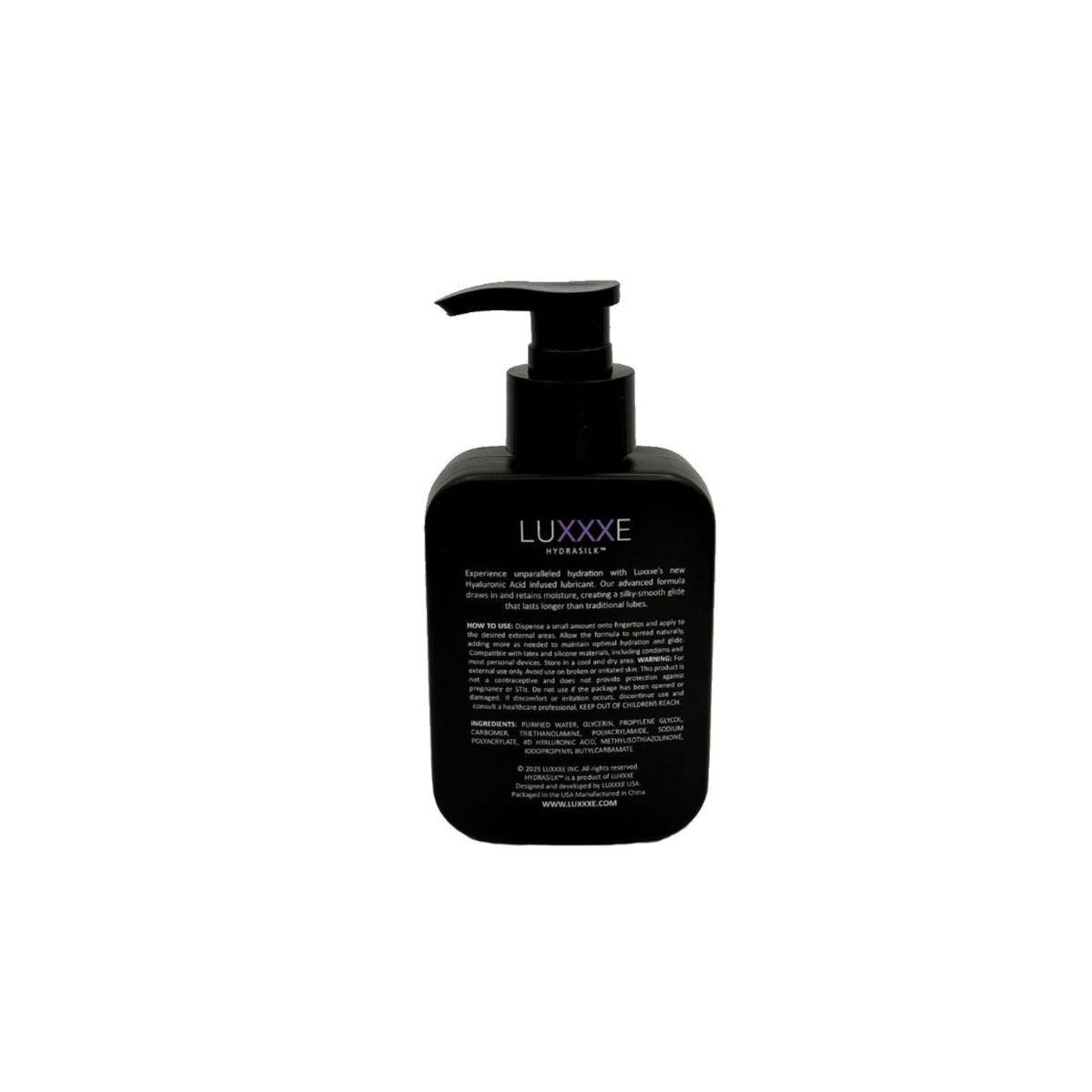 Hydrasilk™ Hyaluronic Acid Lubricant - LUXXXE