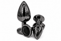 Noir™ Stainless Steel Plug Set - LUXXXE