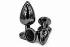 Noir™ Stainless Steel Plug Set - LUXXXE