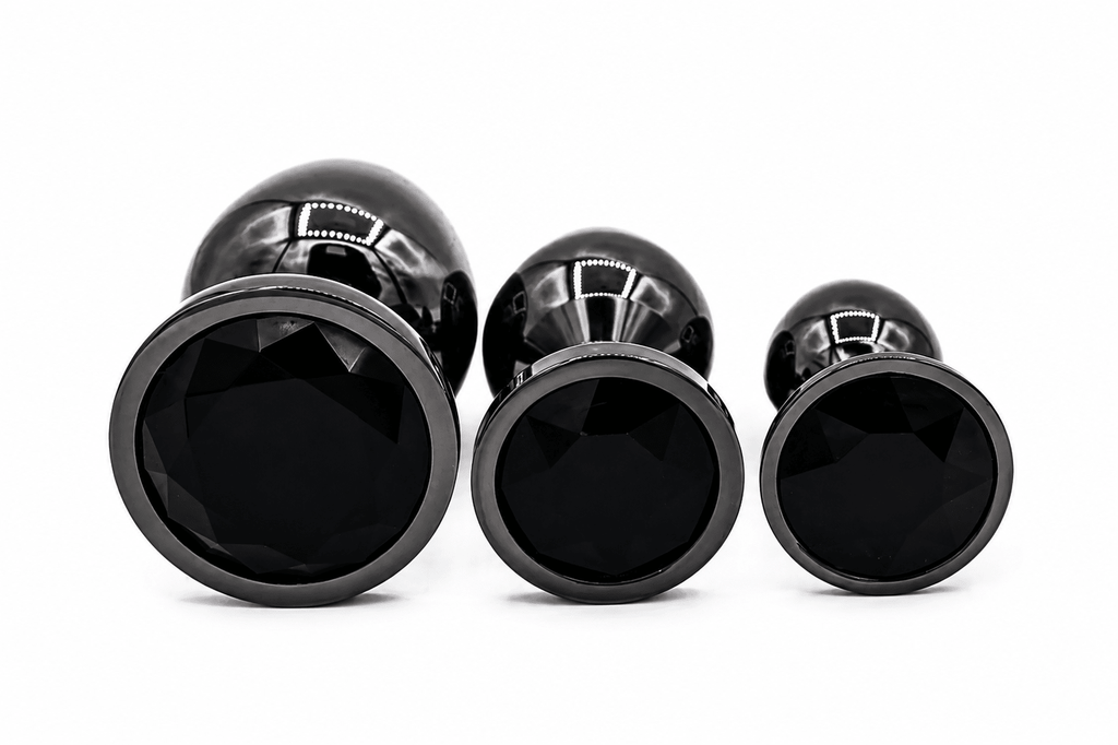 Noir™ Stainless Steel Plug Set - LUXXXE