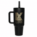 Vertex™ 40 oz Leakproof Flip Straw Tumbler - LUXXXE