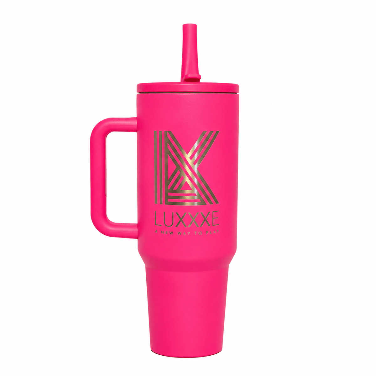 Vertex™ 40 oz Leakproof Flip Straw Tumbler - LUXXXE